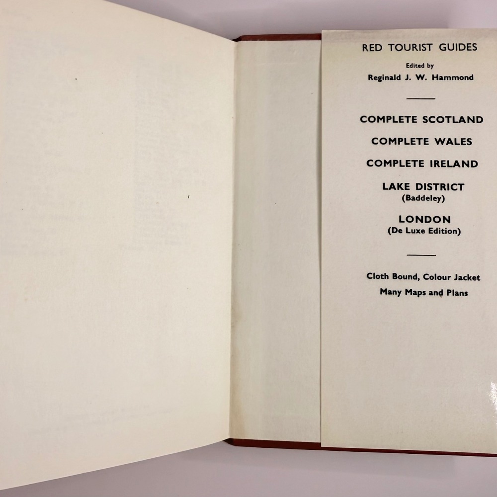 The‎ Broads Ward Lock Red Guide 5th Ed. 1968 Hardcover Pullout Map Dust Jacket - Picture 10 of 16